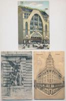Budapest - 26 db régi képeslap vegyes minőségben / 26 pre-1945 postcards in mixed quality