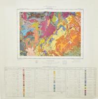 1963 Cambridge talajvizsgálati térképe, Soil Survey of England and Wales, feltekerve, hajtásnyomokkal, 34x49 cm, teljes: 70x75 cm