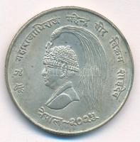 Nepál 1968. 10R Ag "FAO" T:1-,2 patina Nepal 1968. 10 Rupees Ag "FAO" C:AU,XF patina Krause KM#794