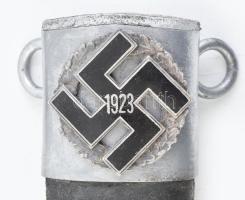 Német Birodalmi fantázia tőr, kopott, h: 46 cm