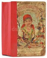 [Zsalozovits Józsefné Doletskó Teréz (1818-1883)] Rézi néni: Szegedi szakácskönyv. Ezernél több ételkészítési utasítással. Igazi magyar konyha. Bp., 1916, Athenaeum, XVI+484 p. Tizenkettedik kiadás. Kiadói illusztrált félvászon-kötés, pótolt gerinccel, viseltes, kopott borítóval, kissé foltos, helyenként sérült lapokkal, hiányzó előzéklappal.