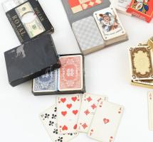 Vegyes kártya tétel, szép állapotban, 16 pakli