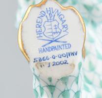 Herendi Vieux Tigris zöld hálós és arany festéssel. Méret L (20cm x
9,2cm x 8,5cm), hibátlan állapo...