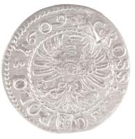 Lengyel Királyság / Krakkó 1609. 1Gr Ag "III. Zsigmond" (1,19g) T:2- ly., karc
Kingdom of...
