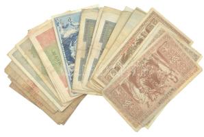 Német Birodalom 1908-1923. 50db-os vegyes bankjegytétel T:III,III-
German Empire 1908-1923. 50pcs m...