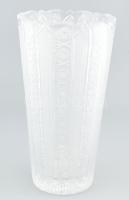 Kristály váza, hibátlan, m: 30 cm