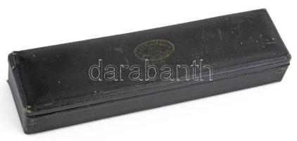 E. O. Richter & Co. Präcision mérnöki körző- / mérőműszer-készlet, eredeti tokjában