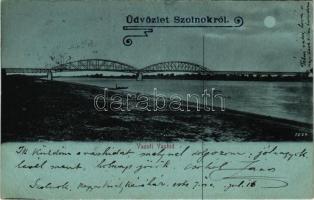 1900 Szolnok, vasúti vashíd