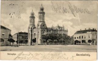 1904 Szombathely, Izraelita templom, zsinagóga. Divald Károly 17. sz. (EK)