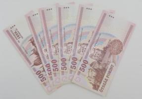 2006-2013. 500Ft (6xklf) T:I,I-