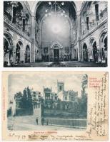 15 db főleg RÉGI magyar város képeslap vegyes minőségben / 15 mostly pre-1945 Hungarian town-view po...