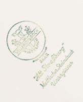 Villeroy & Boch Alt Srassburg - Vegyes teás készlet, hiányokkal, különböző csészék. Jelzett, cso...