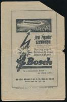 1931 Az I. Magyar Automobilé-Motoros-Hét keretén belül történő Graf Zeppelin látogatás és magyarorsz...