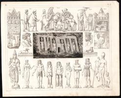 9 db XIX, sz. történelmi témájú metszet. Klf. technikák, papír. Mind jelzett a metszeten. Részben ki...
