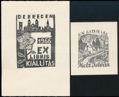Kollmann Jenő (1904-1974), Szabó László: 2 db ex libris
