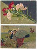 20 db RÉGI motívum képeslap vegyes minőségben / 20 pre-1945 motive postcards in mixed quality