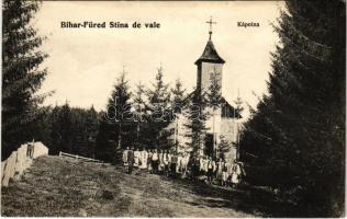 Biharfüred, Stana de Vale, Stina de Vale; Kápolna, erdélyi folklór. Helyfi László kiadása / chapel, Transylvanian folklore