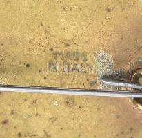 Muránói mikromozaikos bross, d: 23 mm