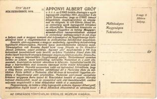 1914 Kolozsvár, Cluj; 100 éves Magyarzsákodi Kovachich Horváth Ignácz 1848-as huszár alezredes, a Má...