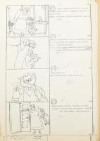 1973 Kérem a következőt. Doktor Bubó c. rajzfilm (r: Nepp József, Ternovszky Béla) Eredeti rajzgyűjt...