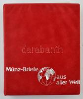 30db érmés boríték bélyeggel, bélyegzéssel és tájékoztatókkal szép gyűjtemény igényes, "Münz-Br...