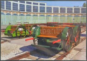 50 db MODERN magyar M62 és M63 klb diezel mozdony képeslap sorozat + 32 db MODERN vasúti gép- és műh...