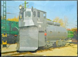 50 db MODERN magyar M62 és M63 klb diezel mozdony képeslap sorozat + 32 db MODERN vasúti gép- és műh...