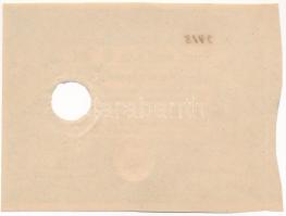 Temesvár 1849.05.01. 5G "A 3418" érvénytelenítő lyukasztással T:I- kis szakadások a lyuk k...