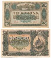 1920. 20f + 50f + 1K + 2K + 10K + 20K T:I- - III