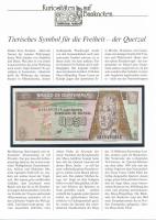 Guatemala 1998. 0,5Q német nyelvű leírással T:I Guatemala 1998. 0,5 Quetzal with german description C:UNC Krause 98