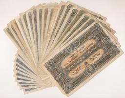 1920-1923. 50f (11x) + 10K (11x) + 20K (7x) T:I- - IV Adamo K2, K14, K21