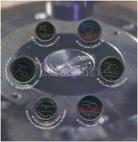 2022. 5Ft-200Ft (6xklf) forgalmi sor szettben + "Harmincéves a Magyar Pénzverő Zrt." ezüst...