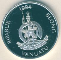 Vanuatu 1994. 50V Ag "Olimpia-úszás" T:PP