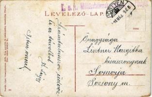 1916 Pöstyén-fürdő, Kúpele Piestany; népviselet. Donáth Lipót kiadása / Volkstracht / folklore (szak...