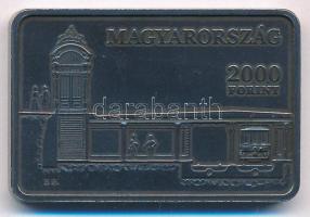 2021. 2000Ft Cu-Ni "Millenniumi Földalatti Vasút" T:1 Adamo EM437