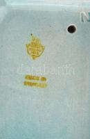 Zsolnay eozin mázas fürdőző nő, jelzett, sérült, m: 27 cm