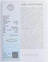 Arany (Au) 14K rosegold teniszkarkötő gyémántokkal, 1,55 ct, bruttó: 4,65 g