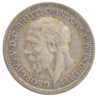 Nagy-Britannia 1931. 3p Ag "V. György" T:3 
Great Britain 1931. 3 Pence Ag "George V...