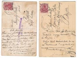 Eszék, Essegg, Osijek; - 5 db régi képeslap / 5 pre-1945 postcards