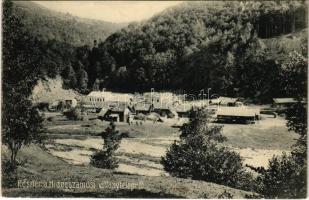 1907 Hidegszamos, Somesu Rece (Kolozsvár mellett / near Cluj); Villanytelep. Ferencz és Társa fényképészektől / electric power plant, power station (EK)