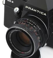 Pentacon EE3 fényképezőgép, objektívvel, táskában