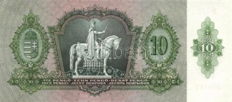 1936. 10P (4x) egymás utáni sorszámokkal T:I