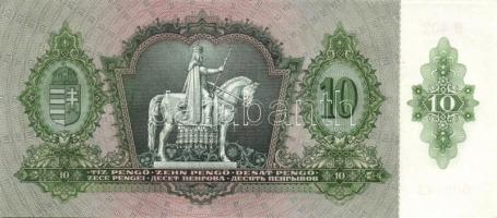 1936. 10P (4x) egymás utáni sorszámokkal T:I