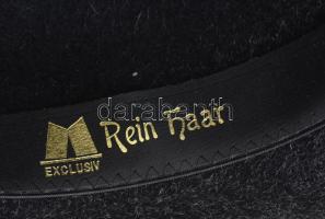 Rein Haar vadászkalap, kitűzővel, zsinóros díszítéssel, 58-as méret