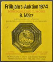 5xklf árverési katalógus tétel, közte Heinrich Winter, Münzgalerie C. Mohr, Gerhard Hirsch, Galerie ...
