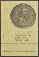 5xklf árverési katalógus tétel, közte Heinrich Winter, Münzgalerie C. Mohr, Gerhard Hirsch, Galerie ...
