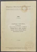 5xklf árverési katalógus tétel, közte Heinrich Winter, Münzgalerie C. Mohr, Gerhard Hirsch, Galerie ...