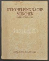 3db klf, 1929-1932. közötti Otto Helbing aukciós katalógus. Használt, kissé megviselt állapotban