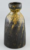 Gorka Lívia (1925-2011): Váza. Kézzel korongozott, jelzett, alján kis lepattanások, m: 24 cm