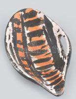 Gorka Lívia (1925-2011): Tálka, jelzett, hibátlan, 21x12 cm